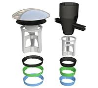 Tapparello Bidet Lavabo Bonomini Tappo Scarico salterello piletta click clack Un