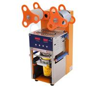 Tappatrice elettrica a bolle di latte, tappatrice automatica per tazze, adatta per la chiusura di tè/tè al latte alla perla, caffè/bevande al latte