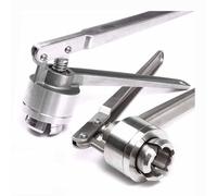 tappatrice manuale, 1 flaconcino in acciaio inossidabile, corpo intero, durevole e con ottima tenuta, for alimenti, imballaggi, industria chimica(32mm)