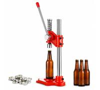 Tappatrice manuale per birra, regolabile in altezza per tappi da 26 mm