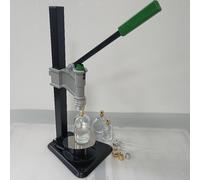 Tappatrice manuale per bottiglie di profumo, altezza regolabile, macchina