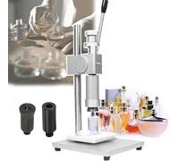 Tappatrice manuale per profumo, design 2 in 1 con piastra di posizionamento per sigillare bottiglie sicure