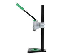Tappatrice Manuale per Tappi a Corona da 26 e 29 mm | Altezza Regolabile 100-500 mm, Leva Lunga, Supporto Magnetico, Base 20 × 18 cm