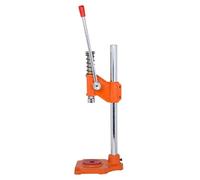Tappatrice Manuale Utensile per Tappatura Manuale Bottiglie per Impieghi Gravosi Altezza Massima Regolabile 500mm Adatta per Tappi 30mm Macchina per Crimpatura Tappi per Bottiglie Profumo,Orange