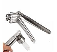 tappatrice per bottiglie, Strumenti di chiusura ermetica for bottiglie vetro, plastica e alluminio con manico rotondo, sigillatura portatile for(A20mm)