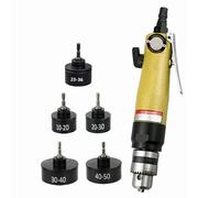 Tappatrice pneumatica, stringitore portatile con tappo a vite, velocità regolabile 2500 giri/min, 6 dimensioni di tappatura per strumento di sigillatura di bottiglie di plastica