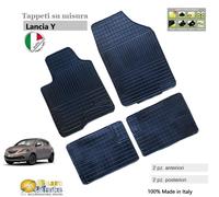 Tappeti 100% gomma per LANCIA Ypsilon Made in Italy 100%+Omaggio Profumino Auto