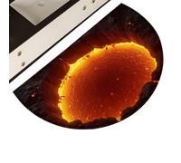 Tappeti 3D Illusione Ottica | Tappeto Assorbente Antiscivolo Lavabile,Tappetino da Bagno con Illusione di Buco 3D - per Camera da Soggiorno Bagno Ingresso Interno Esterno Ufficio Dormitorio Appartamen