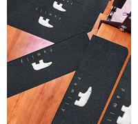 Tappeti. 5 pezzi con tappetini autoadesivi antiscivolo for scale lavabili for bambini, anziani e animali domestici(T,70x22cm)