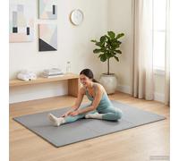 vidaXL Tappeti 50 pcs Grigio 18 m² Schiuma EVA, Tappetini a puzzle interconnessi, proteggono il pavimento, perfetti per la palestra e il fitness