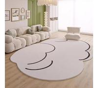Tappeti a forma di nuvola, tappeti antiscivolo, morbidi e soffici, per interni ed esterni, decorativi, in stile irregolare per una facile manutenzione(Pattern A,160x230cm)