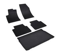 Tappeti Abitacolo e Baule in Gomma per Citroen C3 Aircross dal 2017 al 2024