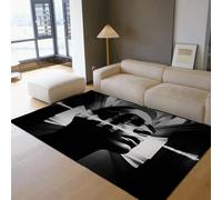 Tappeti astratti Dark Decor Area Mysterious Fashion Men Vintage Carpet Ultra Soft Antiscivolo Tappeto a pelo corto per soggiorno Ufficio Studio 150x210cm