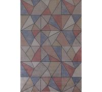 Tappeti Astratti Moderni Multicolore Cinesi Contemporanei Geometrici