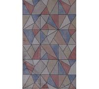 Tappeti Astratti Moderni Multicolore Cinesi Contemporanei Geometrici