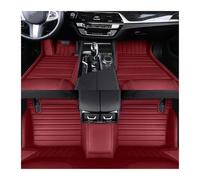 Tappeti auto Per Hyundai Per IONIQ 5 N 5N Per NE 2024 5 Posti Tappetini Auto Tappetino Antiscivolo Tappetini Gomma(VINO ROSSO)