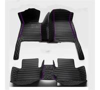 Tappeti auto Per Talisman 2012 2013 2014 5 Posti Tappetini Tutte Le Stagioni Tappetino Bagagliaio Anteriore E Posteriore Tappetini Gomma(Black purple)