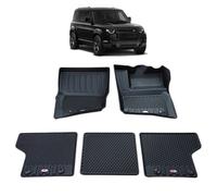 Tappeti Auto Premium KAP UK Per LR Defender 110 L663 Set 5 2020+ Nero