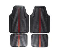 Red Bull Racing – Set tappeti per furgoni Bull Flash 4 pz PVC Nero/Rosso, resistenti allo sporco