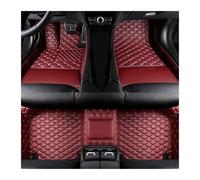 Tappeti auto Tappetini Auto Accessori Interni Per Cadillac Per SRX 2004-2012 2013 2014 2015 2016 Tappetini Gomma(VINO ROSSO)