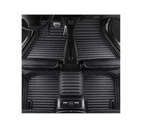 Tappeti auto Tappetini auto in pelle a righe 5D personalizzati per BMW i7 2023 2024 accessori interni moquette(A 5 Seat)