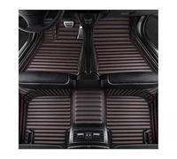 Tappeti auto Tappetini auto in pelle a righe 5D personalizzati per Hyundai per Palisade 2020-2023 accessori interni moquette(B 5 Seat)