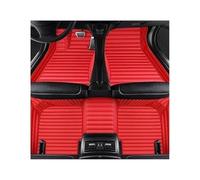 Tappeti auto Tappetini auto in pelle a righe 5D personalizzati per Palisade 2020-2023 accessori interni moquette(E 5 Seat)