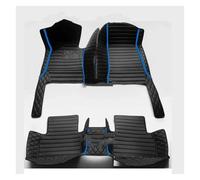 Tappeti auto Tappetini Auto Per BMW Serie 3 GT F34 2013-2020 Set Di Tappetini Anteriori E Posteriori Tappetini Gomma(Nero Blu)