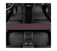 Tappeti auto Tappetini Auto Per BMW Serie 5 G30 2018-2022 Set Di Tappetini Anteriori E Posteriori Tappetini Gomma(Black rice)