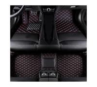 Tappeti auto Tappetini Auto Per BMW Serie 5 G30 2018-2022 Set Di Tappetini Anteriori E Posteriori Tappetini Gomma(Nero rosso)