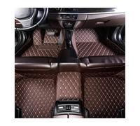 Tappeti auto Tappetini Auto Per BMW Serie 7 G11 2016-2022 5 Posti Set Di Tappetini Anteriori E Posteriori Tappetini Gomma(Marrone scuro)