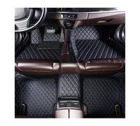 Tappeti auto Tappetini Auto Per BMW Serie 7 G11 2016-2022 5 Posti Set Di Tappetini Anteriori E Posteriori Tappetini Gomma(Black-blue)