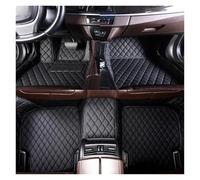 Tappeti auto Tappetini Auto Per Mini Per Clubman R55 F54 4 Porte 2016-2023 Tappetini Auto Poggiapiedi Tappetini Gomma(Nero)