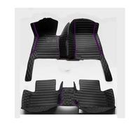 Tappeti auto Tappetini Auto Per Suzuki Per Ingenis 2017 2018 Set Di Tappetini Anteriori E Posteriori Tappetini Gomma(Black purple)