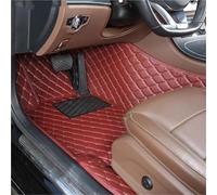 Tappeti Auto Tappetini Auto Per Toyota Per Chr 2018-2021 Versione Benzina Uomo Personalizzato Lusso Pelle PU Donna Interno Accessorio Auto Auto Tappetini(Driver-Wine Red)