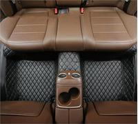 Tappeti Auto Tappetino Auto Per Nissan Per Versa 2011-2018 Impermeabile Uomo Diamante Donna Accessorio Interno Auto Auto Tappetini(Back Row-Black)
