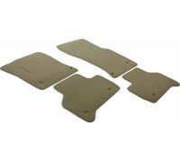 Tappeti Auto Velluto colore BEIGE ricamatiJ PperAGUAR XE (X760) dal 2015- 2WD