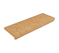 vidaXL Tappeti Autoadesivi Scale Aspetto Sisal 15pz 65x21x4 Sisal