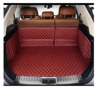 Tappeti Bagagliaio Per BMW Serie 5 G30 2016 2017 2018 2019 2020 2021 2022 Tappetino Per Bagagliaio Auto A Copertura Totale Personalizzato Baule Fodera(VINO ROSSO)
