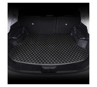 Tappeti Bagagliaio Per BMW Serie Per M5 2018-2019 2005-2010 Tappetini Per Baule Auto Personalizzati In Pelle PU Per Bagagliaio Protezione Auto Tappetino Bagagliaio(Black white,05-10)