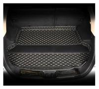 Tappeti Bagagliaio Per Range Rover Per Evoque 2020 Bagagliaio Di Un'auto Zerbino Tronco Cargo Fodera In Pelle Vano Carico Pavimento Tappeto(Beige line,1 PCS)
