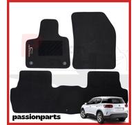 TAPPETI CITROEN C5 AIRCROSS DAL 2019 IN MOQUETTE CON RICAMO E 2 FISSAGGI SET