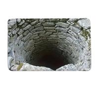 Tappeti Con Effetto Illusione Ottica 3D | Tappetino Decorativo Con Fori Antiscivolo | Tappeti Per La Zona Pavimento | Per Bagno Cucina Porta Pavimento Casa Natale Halloween Camera Da Soggiorno