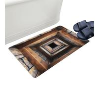 Tappeti Con Illusione Ottica,Misura 40x60 Cm Con Moquette Antiscivolo E Design Moderno,Tappeto con Design a Illusione 3D | Per Halloween Ingresso Cucina Bagno e Decorazioni per Interni della Casa