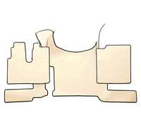 Tappeti + Copricofano ecopelle liscia Beige per MAN TGX DAL 2021 TG3 freno ADR