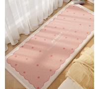 Tappeti Da Camera Da Letto Con Motivi Cartoon, Tappeti Per Camera Da Letto, Tappetini Lavabili Morbidi E Spessi In Finta Lana(Pink,60x160CM)