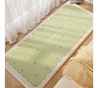 Tappeti Da Camera Da Letto Con Motivi Cartoon, Tappeti Per Camera Da Letto, Tappetini Lavabili Morbidi E Spessi In Finta Lana(Verde,50x120CM)