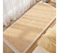 Tappeti Da Camera Da Letto Con Motivi Cartoon, Tappeti Per Camera Da Letto, Tappetini Lavabili Morbidi E Spessi In Finta Lana(Giallo,80x180CM)