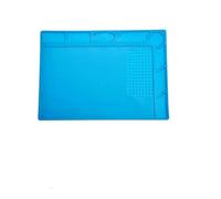 tappeti da lavoro per saldatura Tappetino for saldatura ESD Tappetino isolante resistente al calore Kit stazione di saldatura Tappetino di riparazione in silicone antistatico Piattaforma di manutenzio