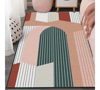 Tappeti dal design geometrico moderno di grandi dimensioni, per soggiorno e camera da letto, tappetini spessi e soffici, zerbino piccolo, 40 x 120 cm